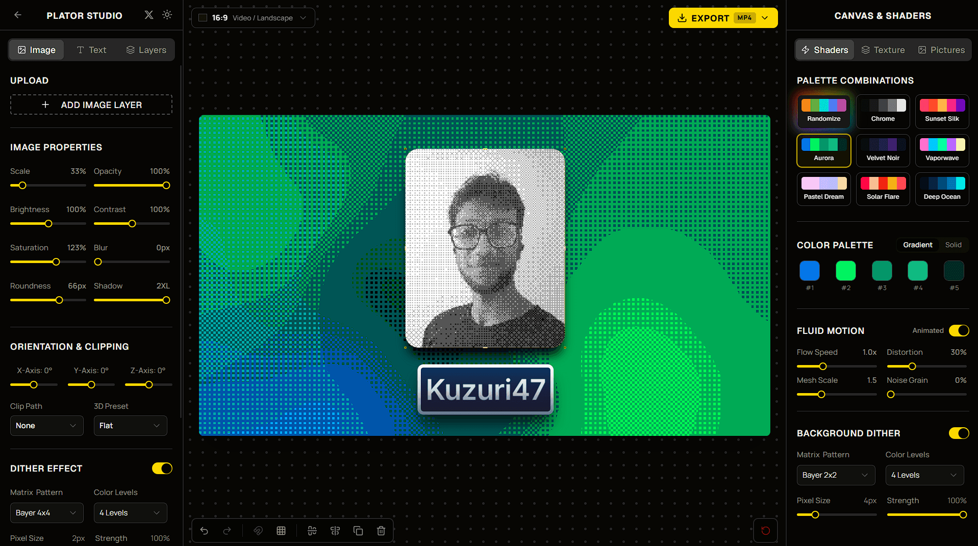 Plator Visual Studio Workspace Interface (Dark Mode)